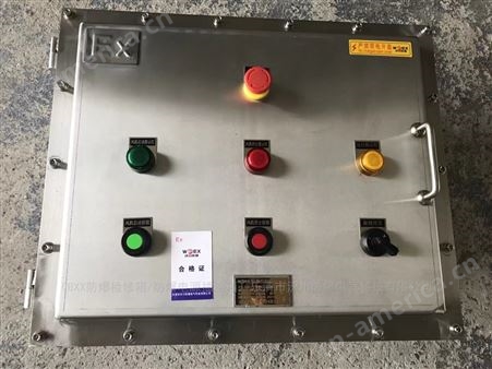 浙江不锈钢304三防控制按钮盒（2钮）